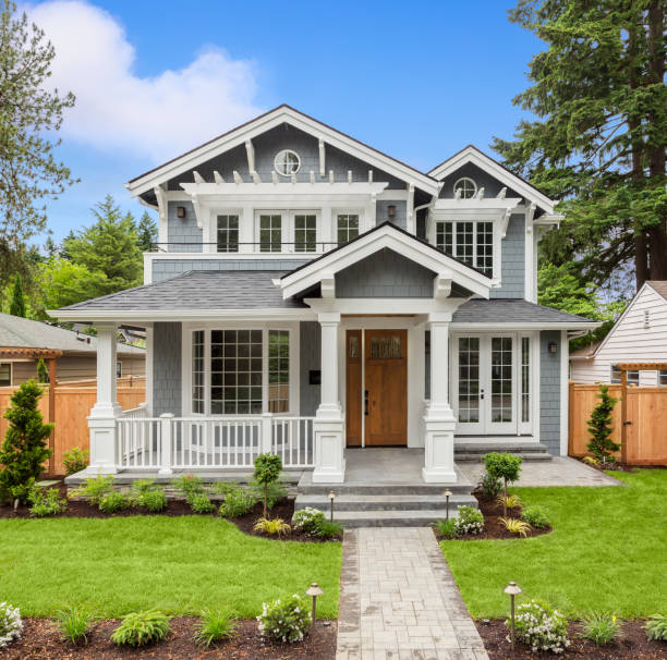 Modern remodeled home representing a General contractor near me, professional window and siding contractors, experienced kitchen makeover companies, a bathroom remodeling contractor near me, and a residential garage builder for complete home improvement projects.